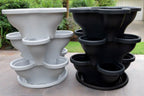 3 Tier Extra Large Verandah Planter - Wattle & Wick