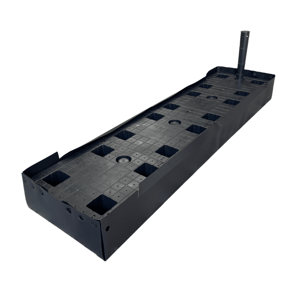 4 Cell Wicking Garden Bed DIY Kit (1700mm x 500mm) - Wattle & Wick