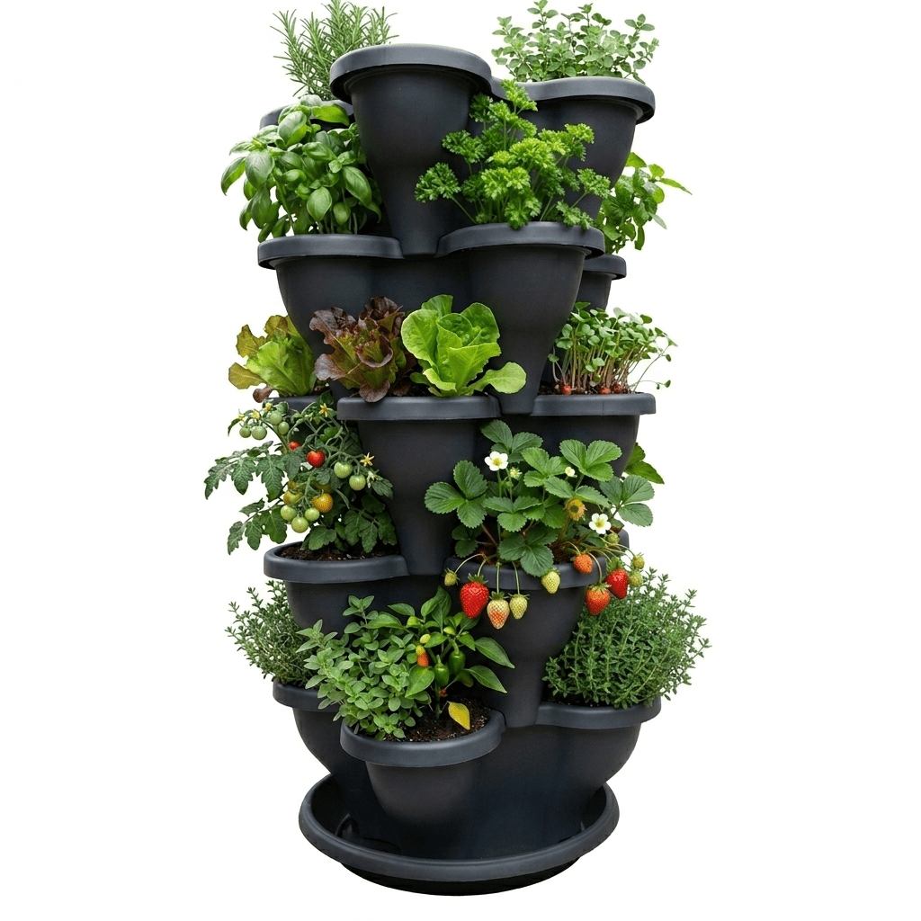 5 Tier Extra Large Verandah Planter - Wattle & Wick