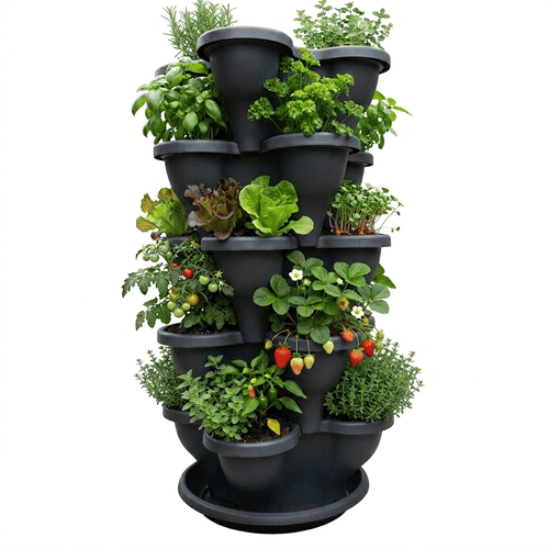 5 Tier Extra Large Verandah Planter - Wattle & Wick