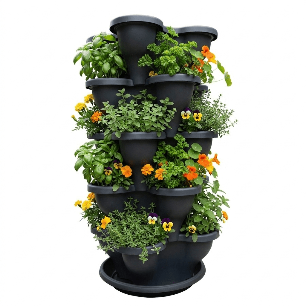 5 Tier Extra Large Verandah Planter - Wattle & Wick