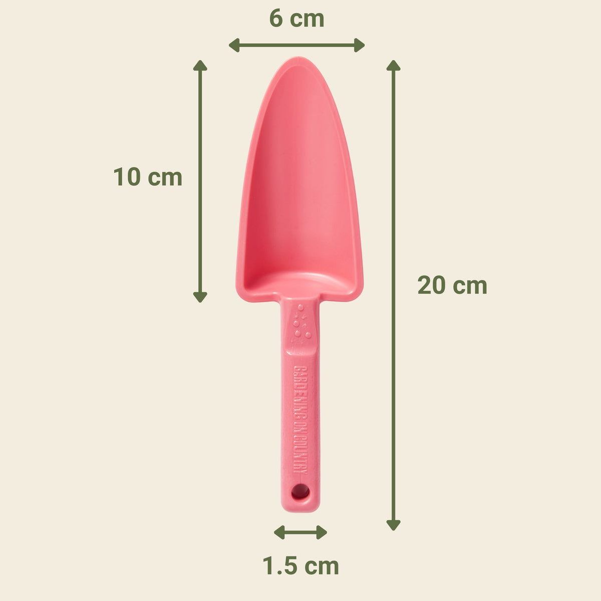 Kids Outdoor Tool Bundle - Trowel, Fork & Scoop, Recycled Plastic - Wattle & Wick