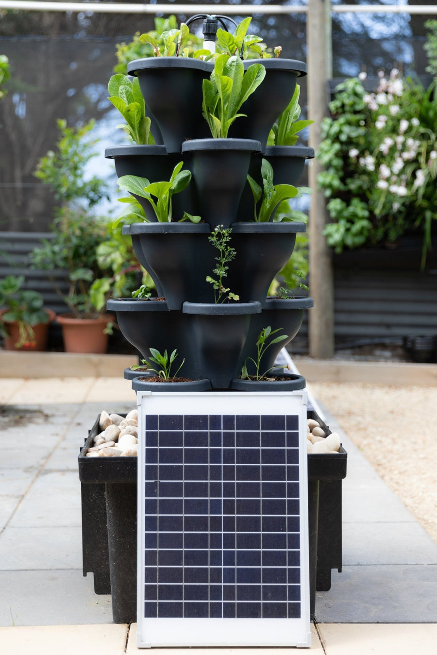 Solar Eco Farm 5 Tier Extra Large 47.5cm Planters