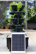 Triple Solar Eco Farm 5 Tier Extra Large 47.5cm Planters - Wattle & Wick